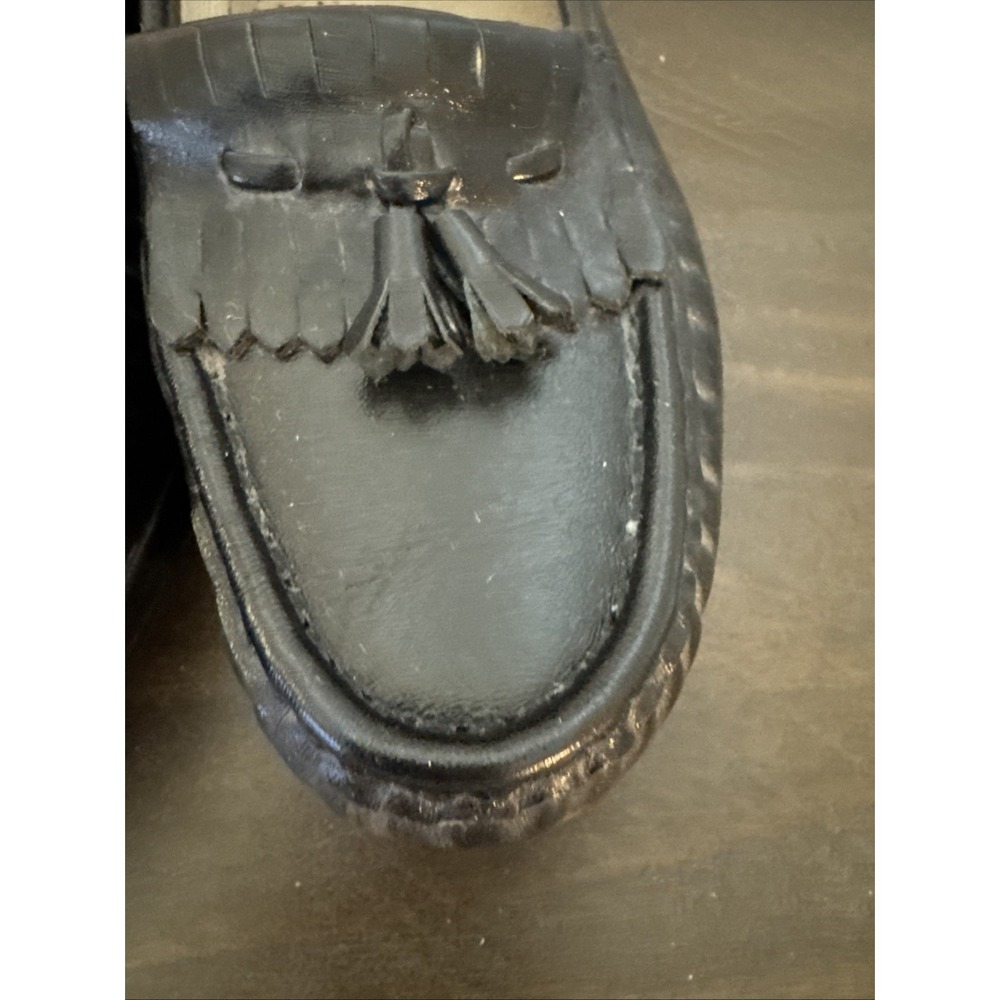 Vintage SAS Women's Softie Loafer Black Leather Shoe Sz 5M Made In USA - Picture 5 of 8